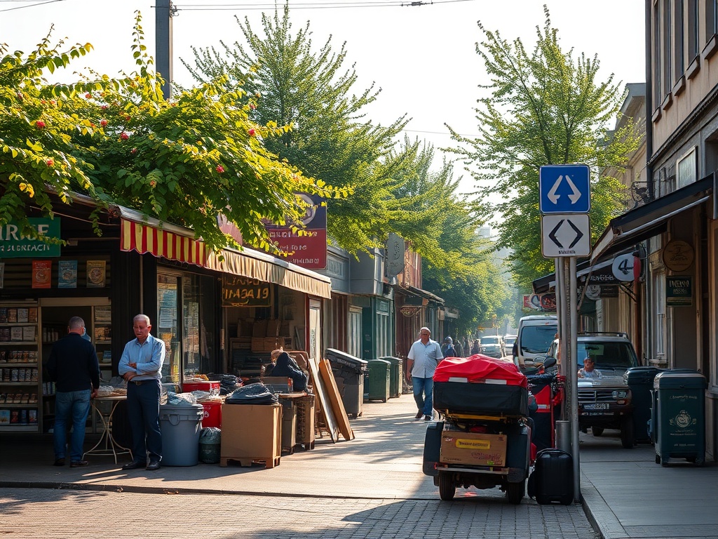 Mapa z zaznaczonym Nowym Dworem Mazowieckim i ikonami projektów UE, nawiązująca do Funduszy Europejskich w Nowym Dworze Mazowieckim