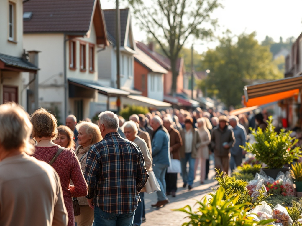 Ilustracja symbolizująca Dzień Ziemi z elementami przyrodniczymi i miejskimi Nowego Dworu Mazowieckiego.