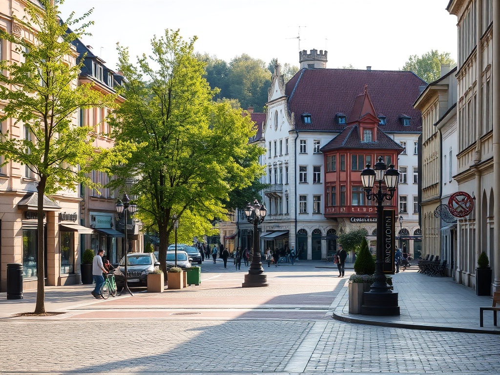 Kierowca wymieniający opony na letnie w warsztacie w Nowym Dworze Mazowieckim, w tle boisko piłkarskie